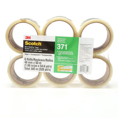 3M 3M 7010335128 Scotch 371 Box Sealing Tape Transparent