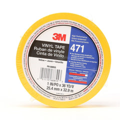 3M 3M 7100044642 Vinyl Tape 471 Yellow 1in X 36yd