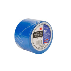 3M 3M 7010375087 Vinyl Tape 471 Blue 3in X 36yd 5.2 Mil