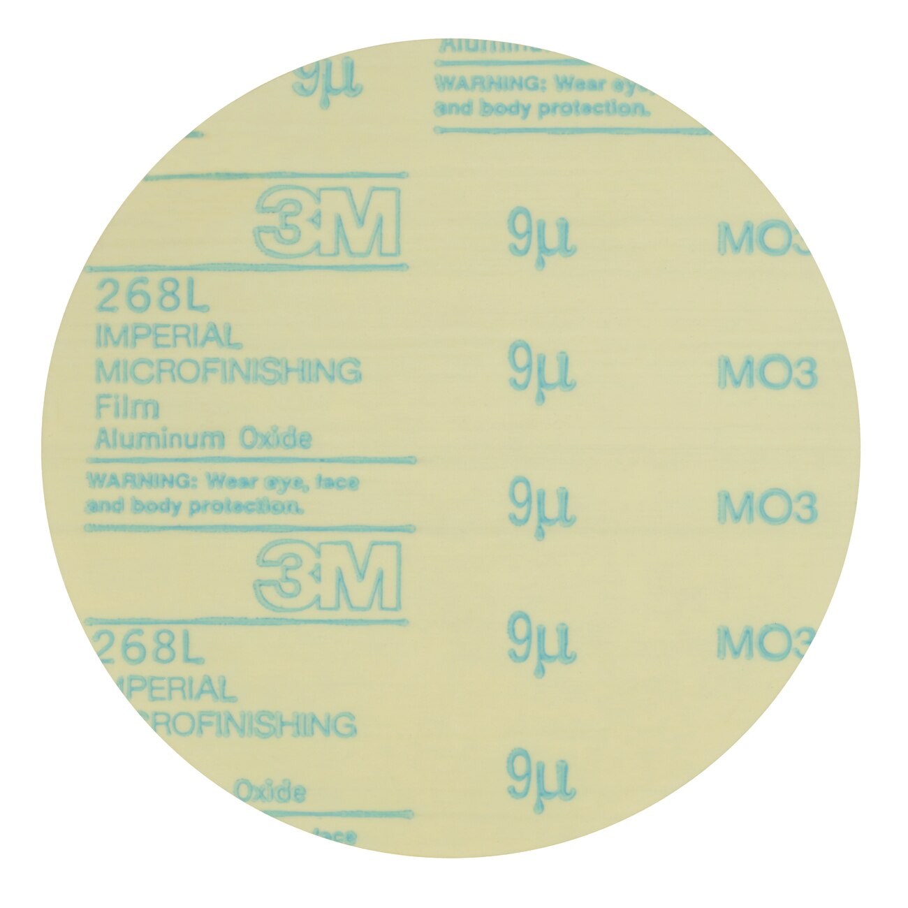 3M 3M 7010509570 Microfinishing Film Disc 268L Type D 6in