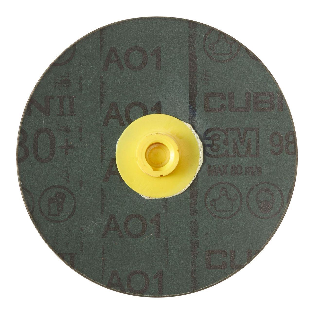 3M 3M 7100096552 Cubitron Ii Roloc Fibre Disc 987C 4 Inch 80 Grit