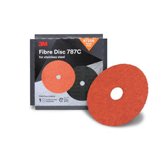 3M 3M 7100109879 Fibre Disc 787C 4.5 in 36 Grit Coated Abrasive