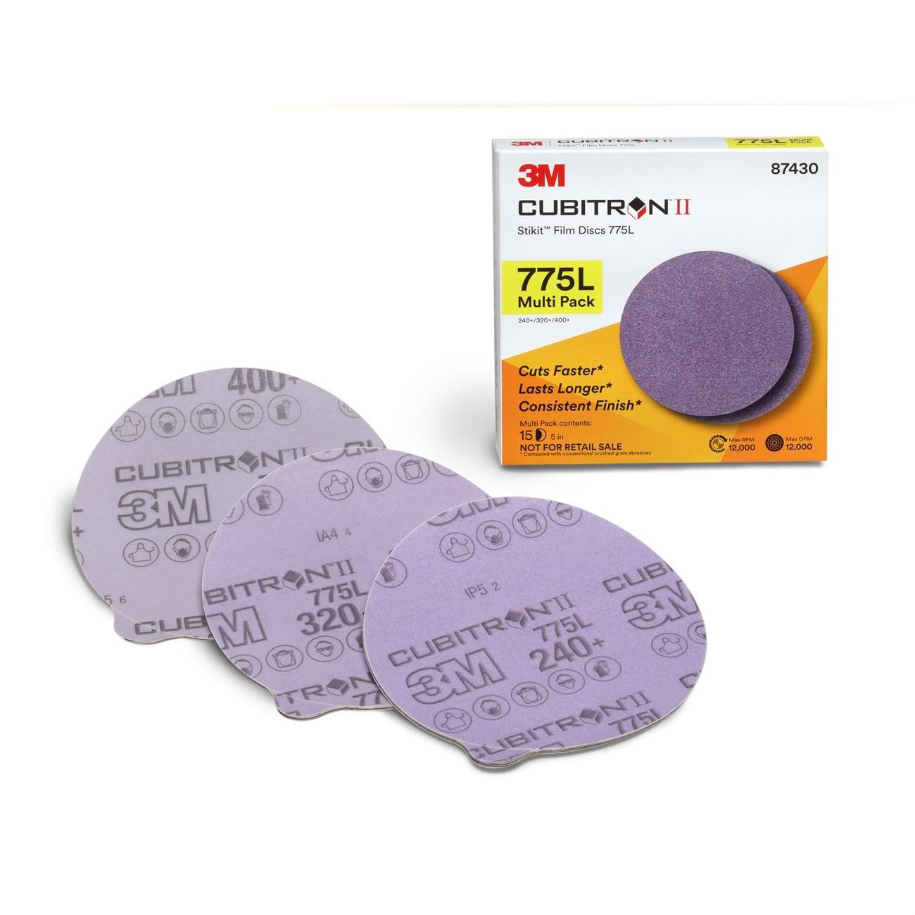 3M 3M 7100146005 Cubitron Ii 775L 5 Inch Abrasive Disc
