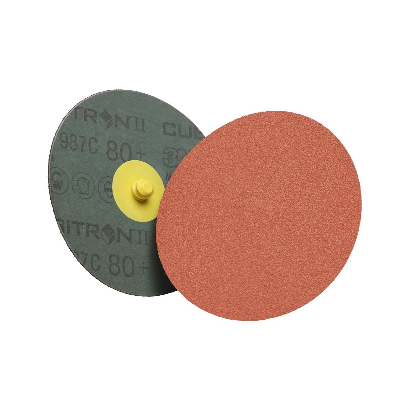 3M 3M 7010360667 Cubitron Ii Roloc Fibre Disc 987C 36 Grit 2 in
