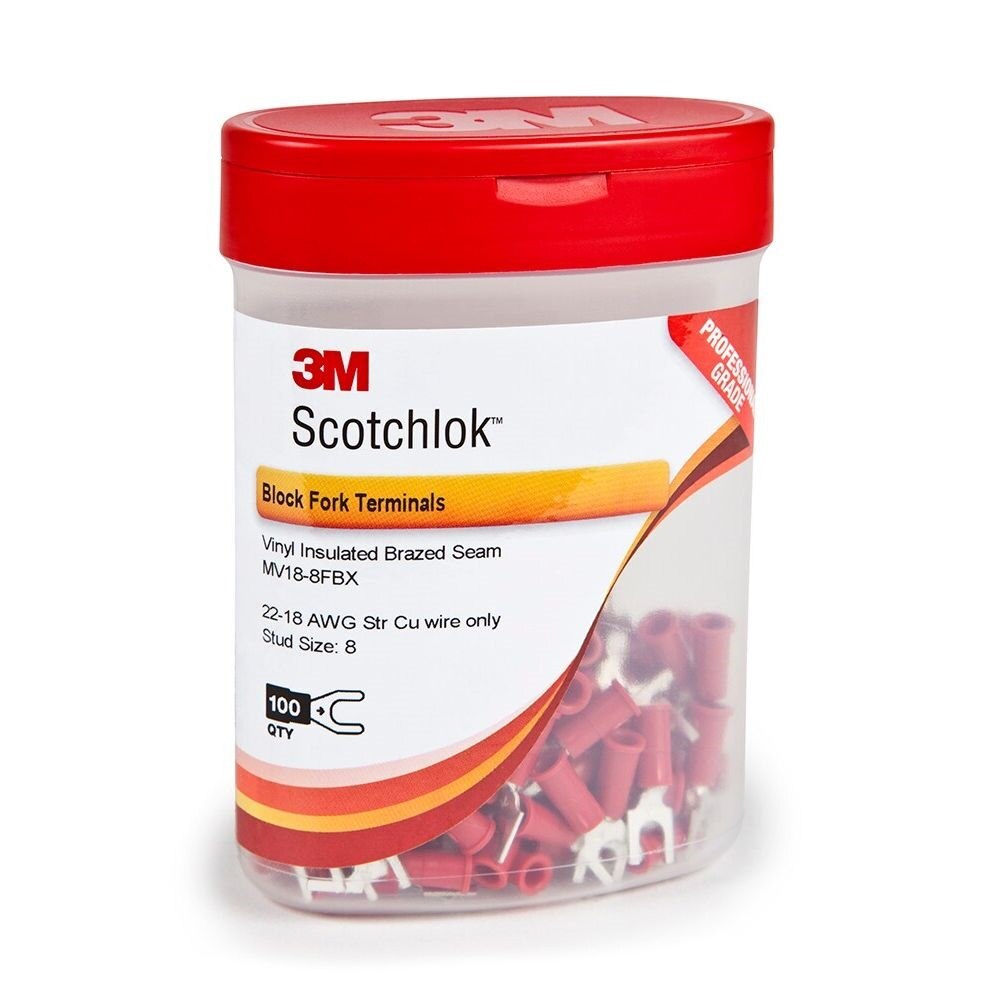 3M 3M 7000133323 Block Fork Vinyl Insulated Terminal