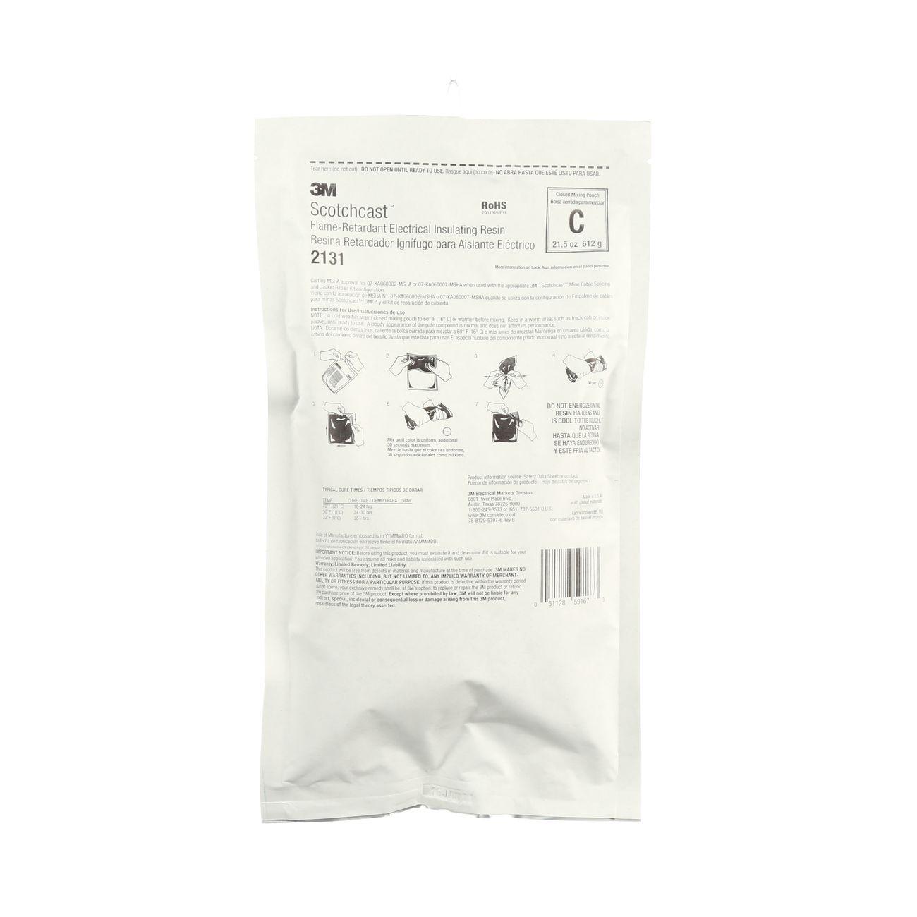 3M 3M 7000031844 Scotchcast Flame Retardant Compound 2131C