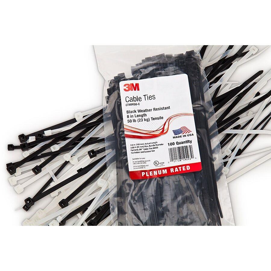 3M 3M 7000133471 Cable Tie Assortment Pack 100 Piece
