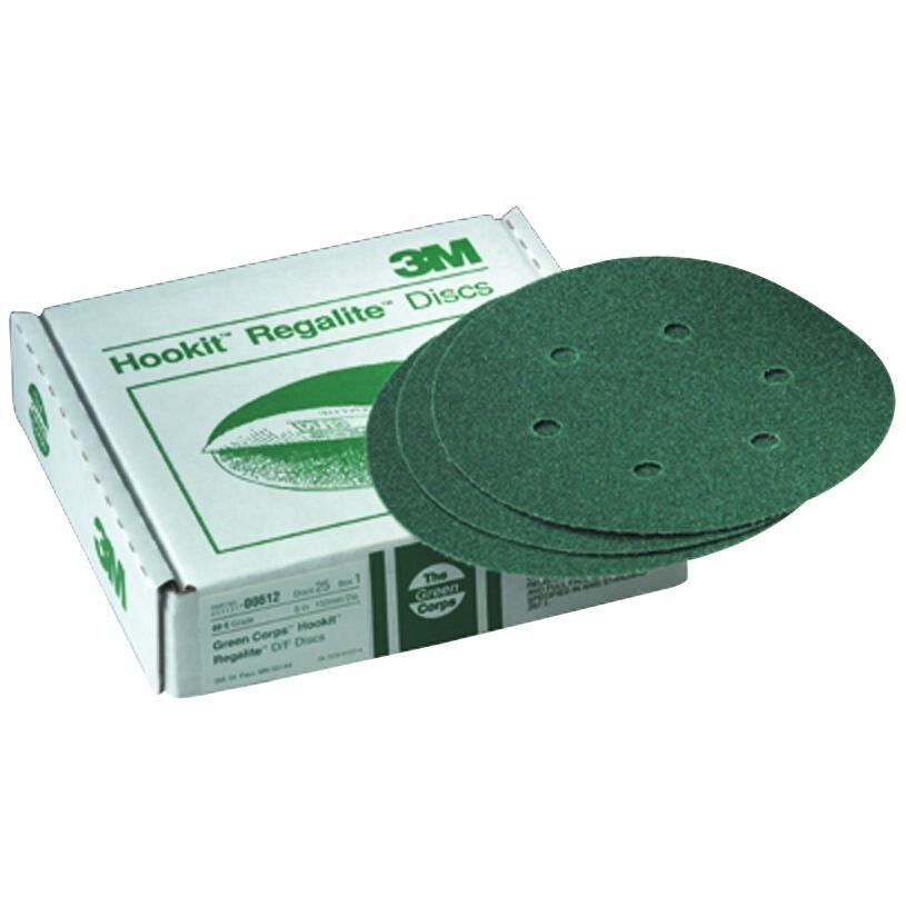 3M 3M 7010328085 Abrasive Disc 6 Inch 36 Grit Hook and Loop