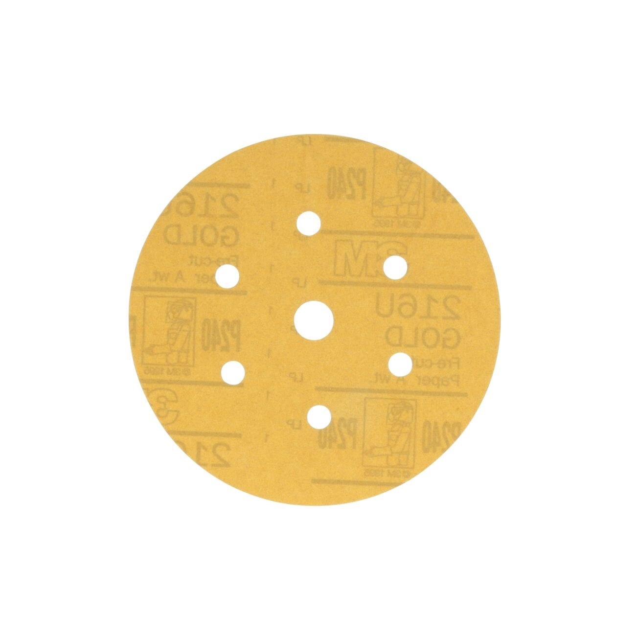 3M 3M 7000119697 Hookit 216U Disc 6 Inch P240 Grit Ao