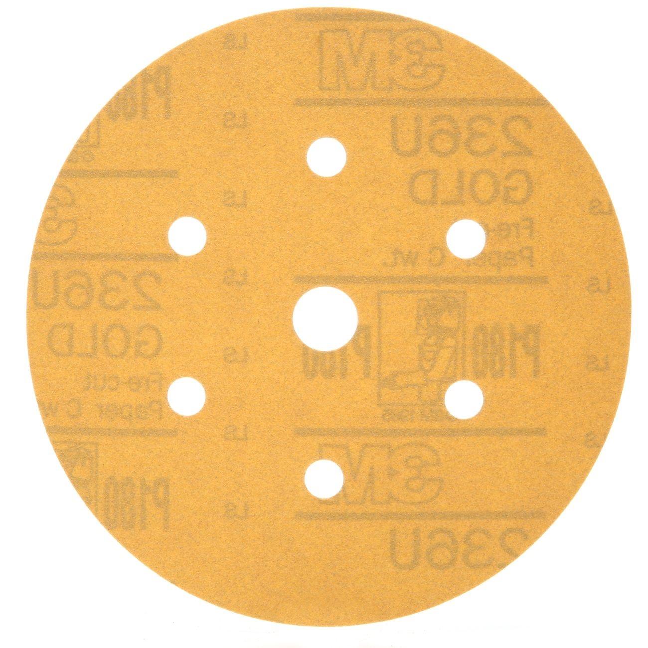 3M 3M 7000118771 Hookit 236U Disc 6 Inch P180 Grit Ao