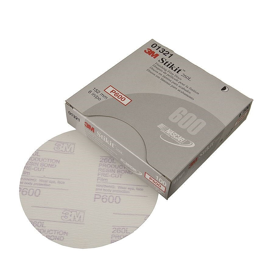 3M 3M 7000118151 6 Inch P600 Abrasive Disc Film Backed
