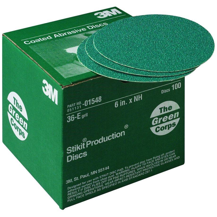 3M 3M 7010328261 Abrasive Disc 6 Inch 36 Grit Coarse