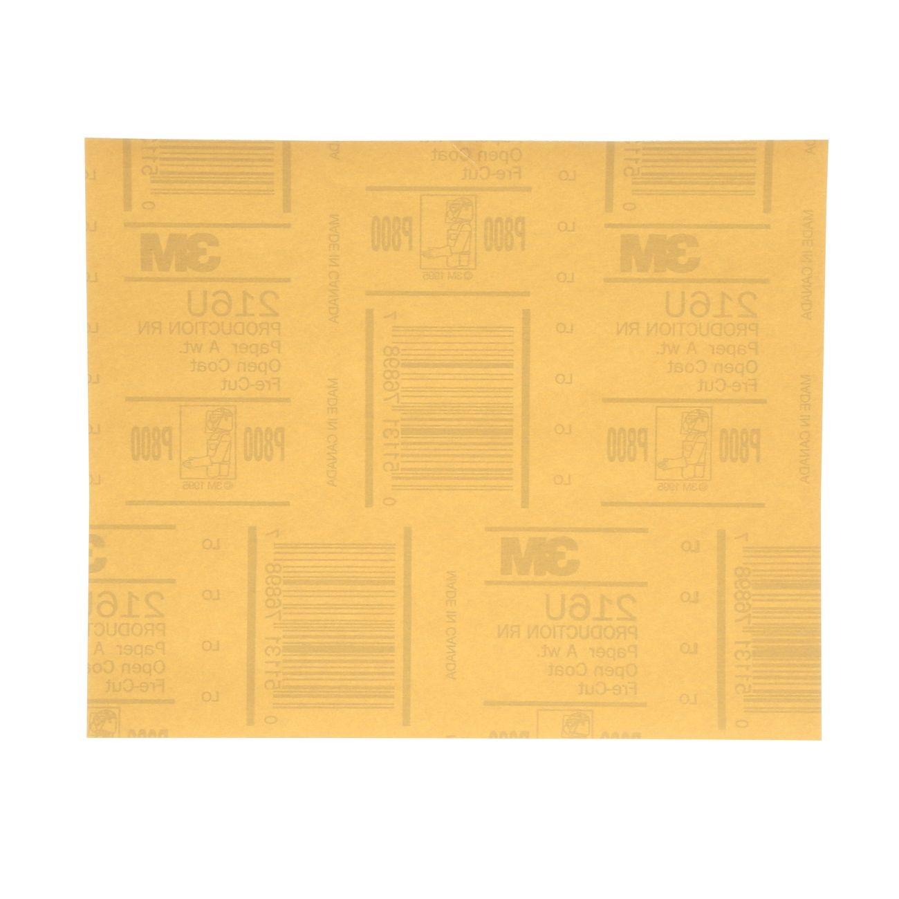 3M 3M 7000118275 Resinite Gold Sheet P800A 9x11 Inches
