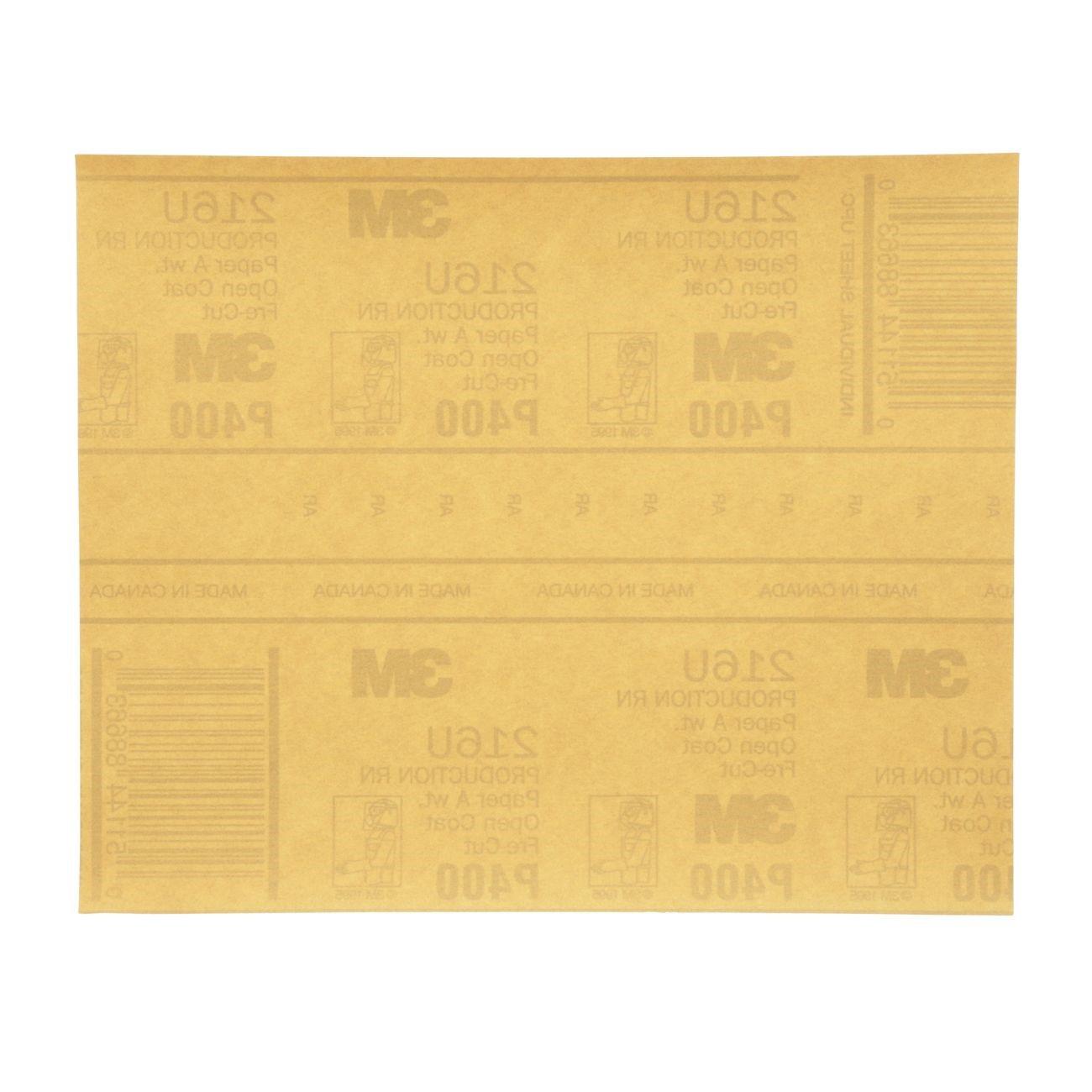 3M 3M 7000118278 Resinite Gold Sheet P400A 9x11 in 50-pack