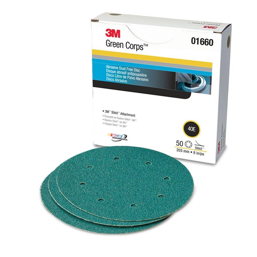 3M 3M 7010363759 Abrasive Disc 8 Inch 40 Grit Coarse Psa