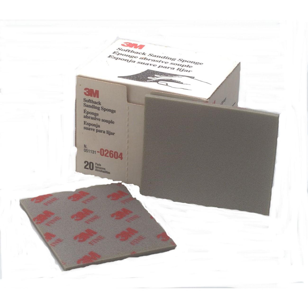 3M 3M 7000000589 Softback Sanding Sponge Fine 4.5x5.5 in