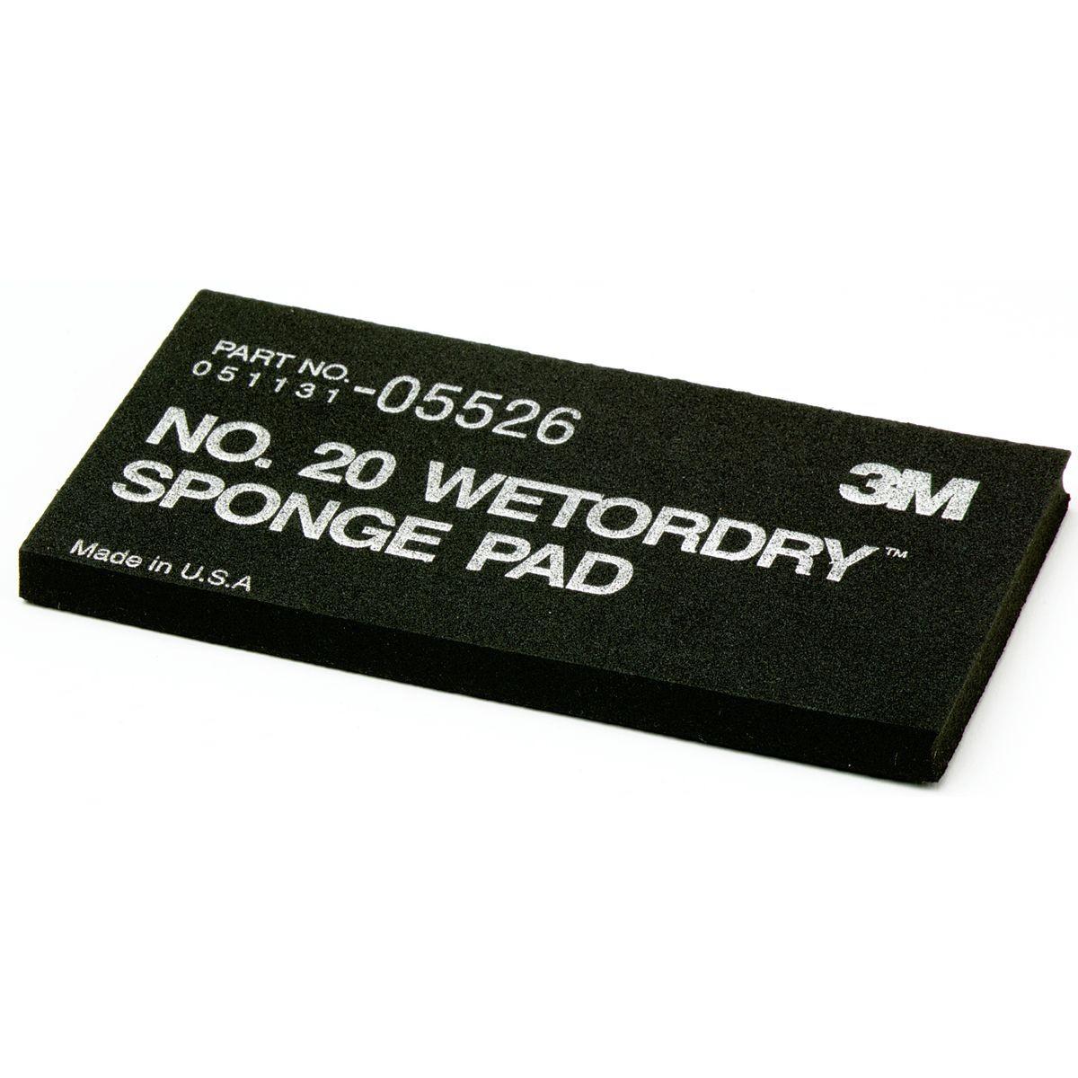 3M 3M 7000045663 Wetordry Sponge Sanding Pad 2.75x5.5x0.375 in