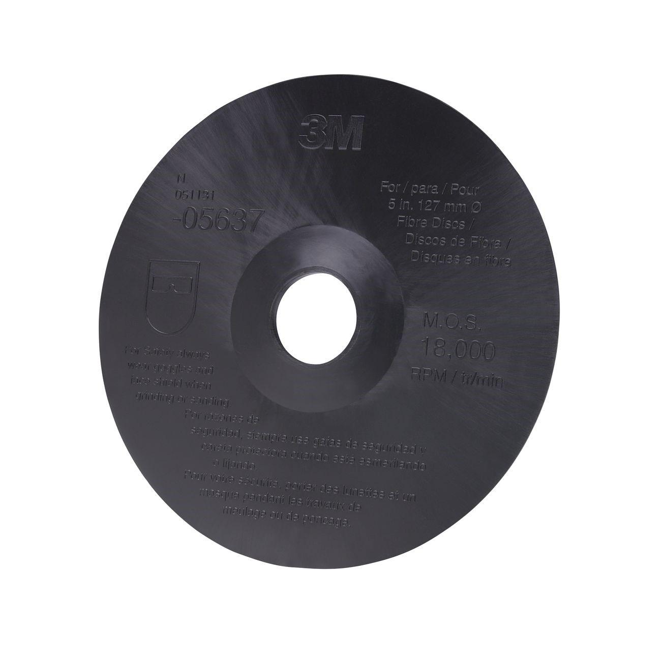 3M 3M 7000120462 Fibre Disc Backup Pad 5x7/8 in 10pk