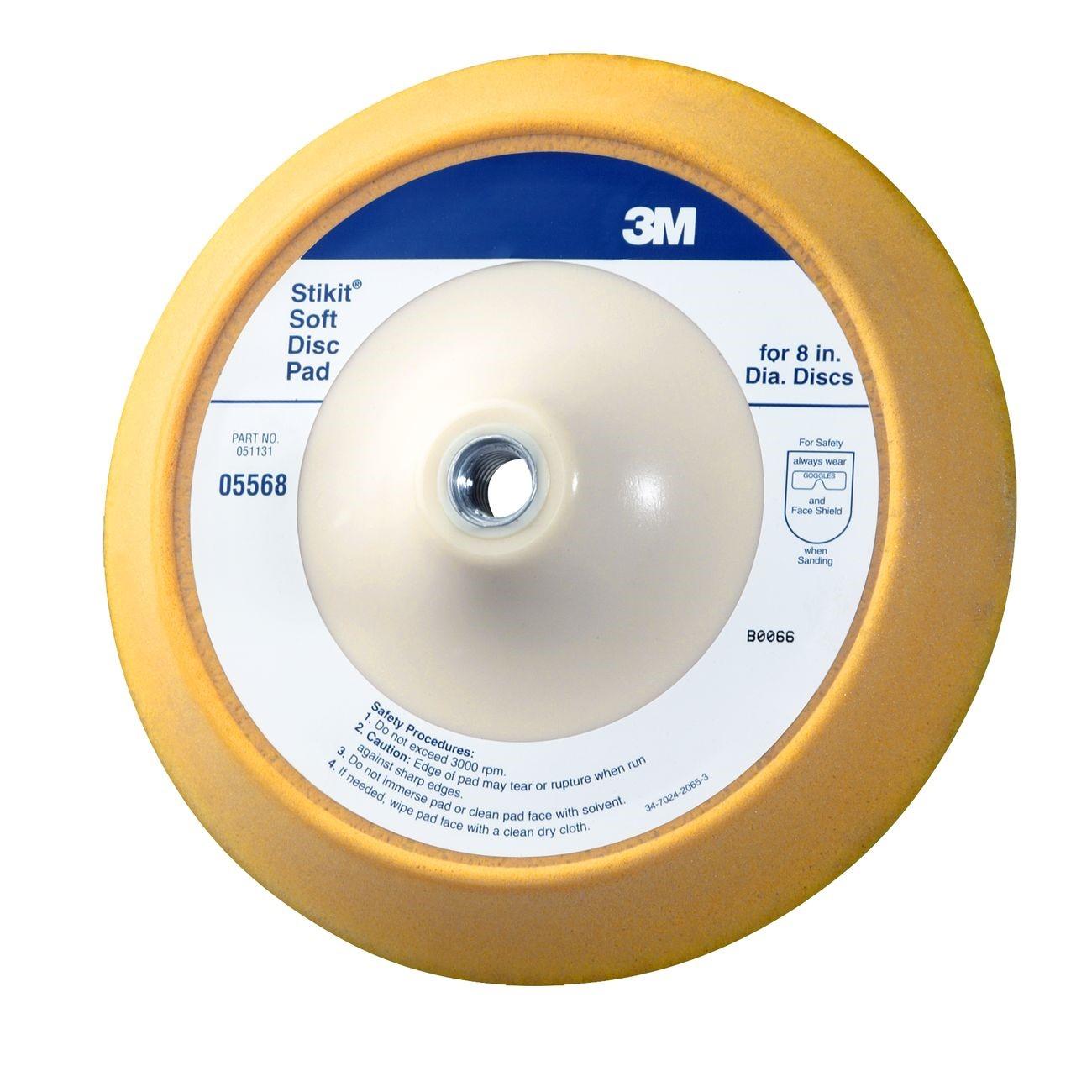 3M 3M 7000120406 Stikit Soft Disc Pad 8 Inches