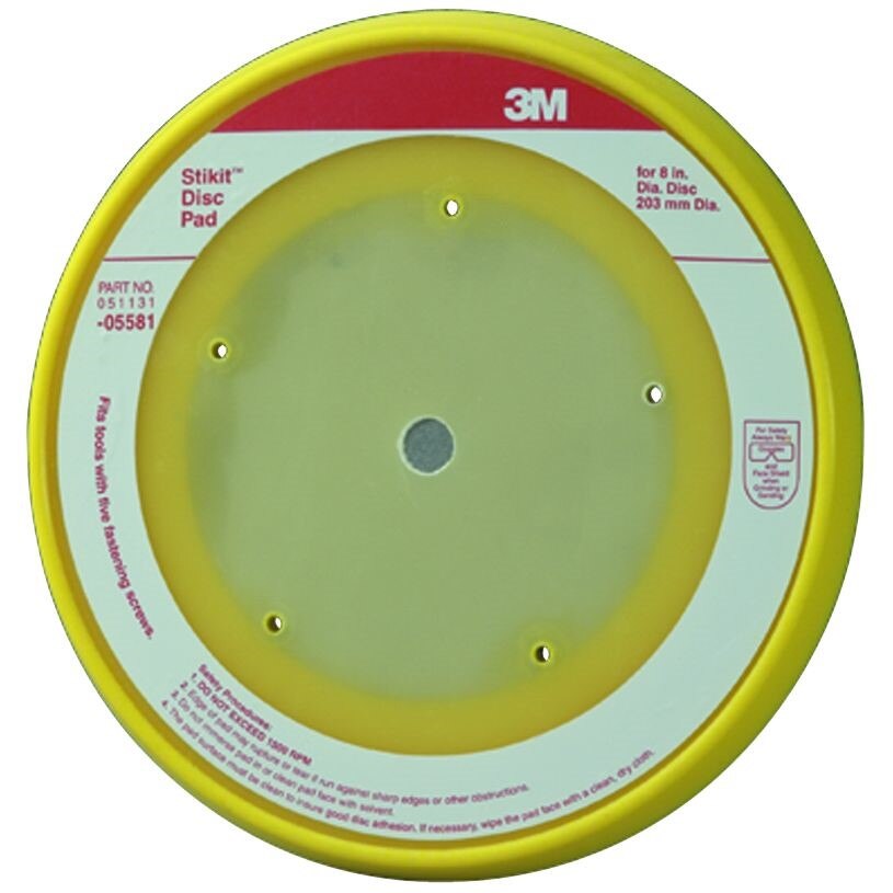 3M 3M 7100089474 Stikit Disc Pad Dust Free 8 Inches
