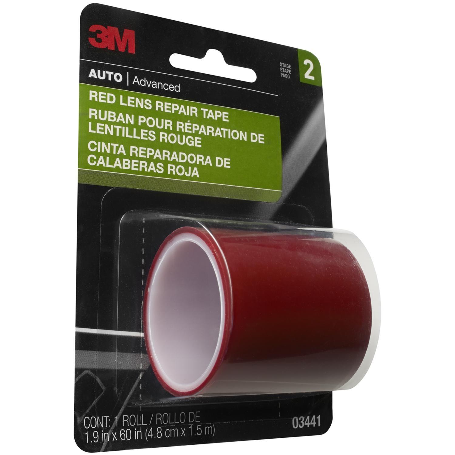 3M 3M 7100217187 Red Lens Repair Tape 1.875x60 in