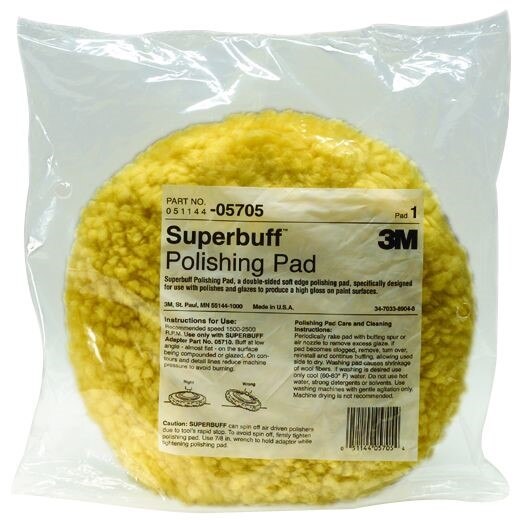 3M 3M 7100015449 Wool Polishing Pad 9 Inches