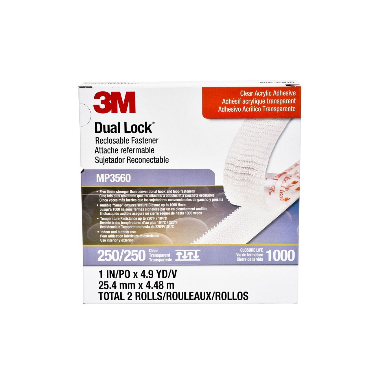 3M 3M 7000051895 Dual Lock Reclosable Fastener 1in X 5yd