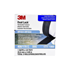 3M 3M 7000051882 Dual Lock Reclosable Fastener 1in X 5yd Black