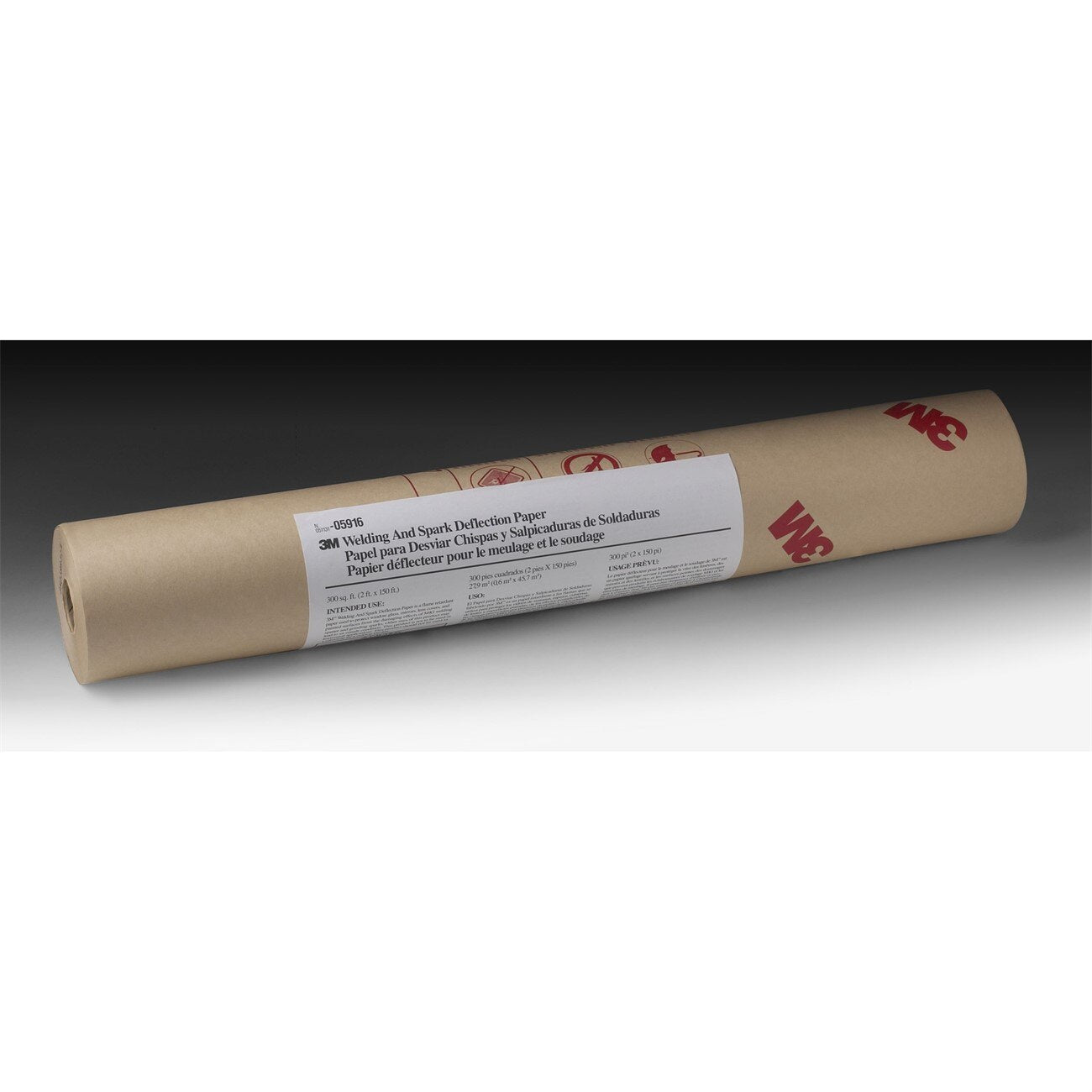3M 3M 7000045694 Spark Deflection Paper 24x150 Ft Roll