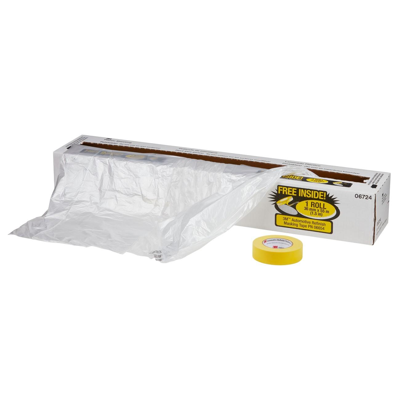 3M 3M 7100139894 Plastic Sheeting 16ft X 350ft
