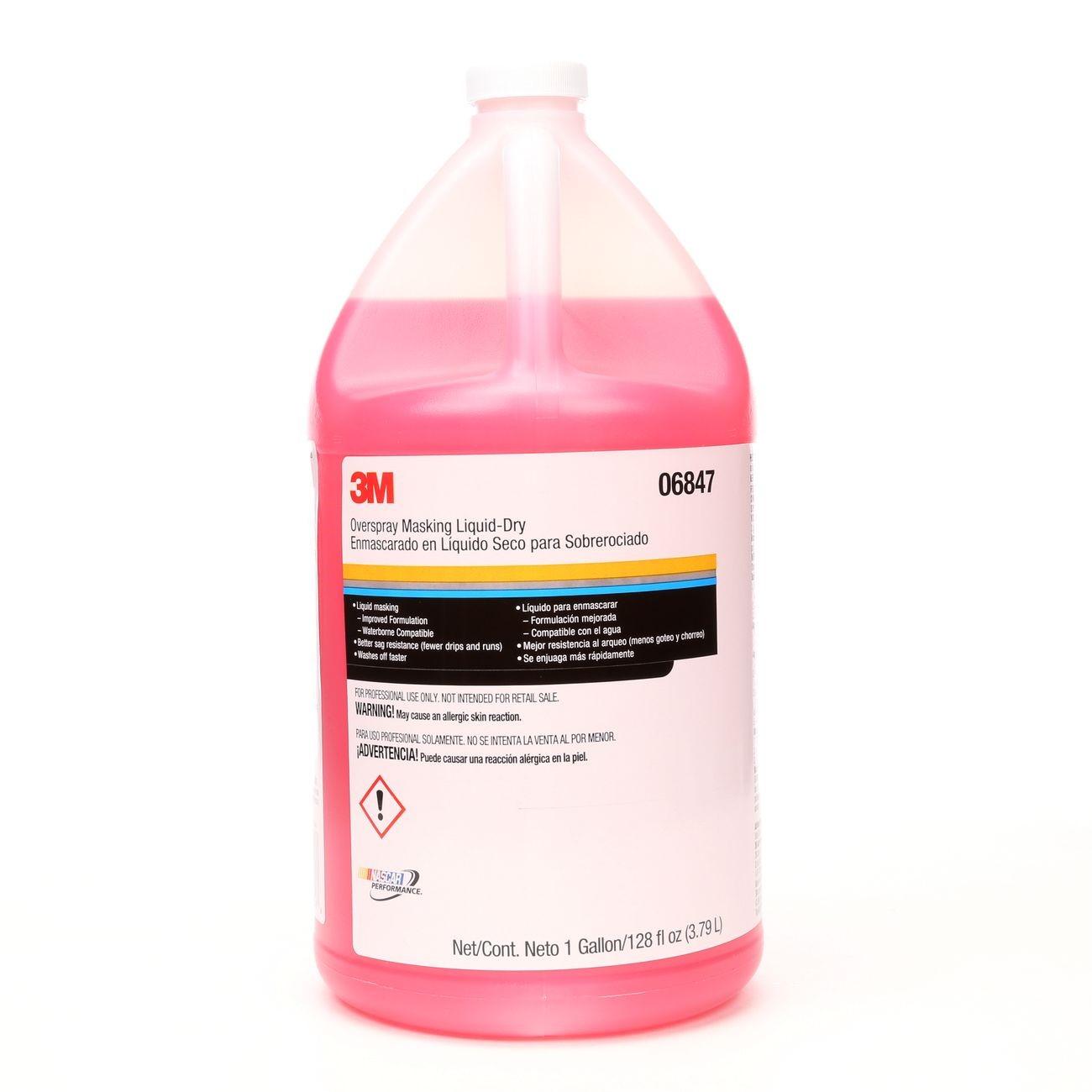 3M 3M 7000045767 Overspray Masking Liquid Dry 1 Gallon