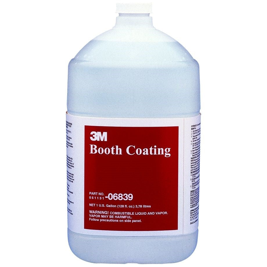 3M 3M 7000028421 Booth Coating 1 Gallon Overspray Protection