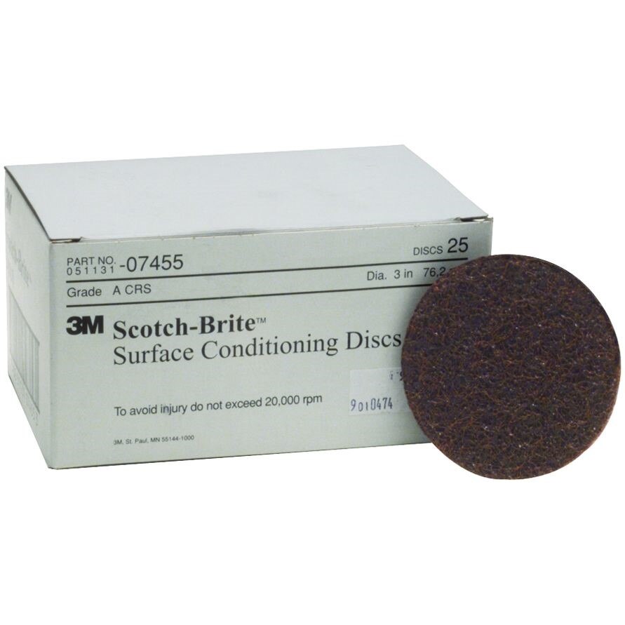 3M 3M 7000120660 Scotch-brite 3 Inch Coarse Conditioning Disc