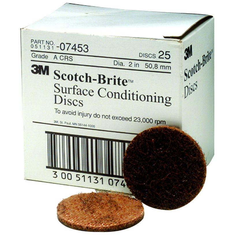 3M 3M 7000120821 Scotch-brite Conditioning Disc 2 Inch Coarse