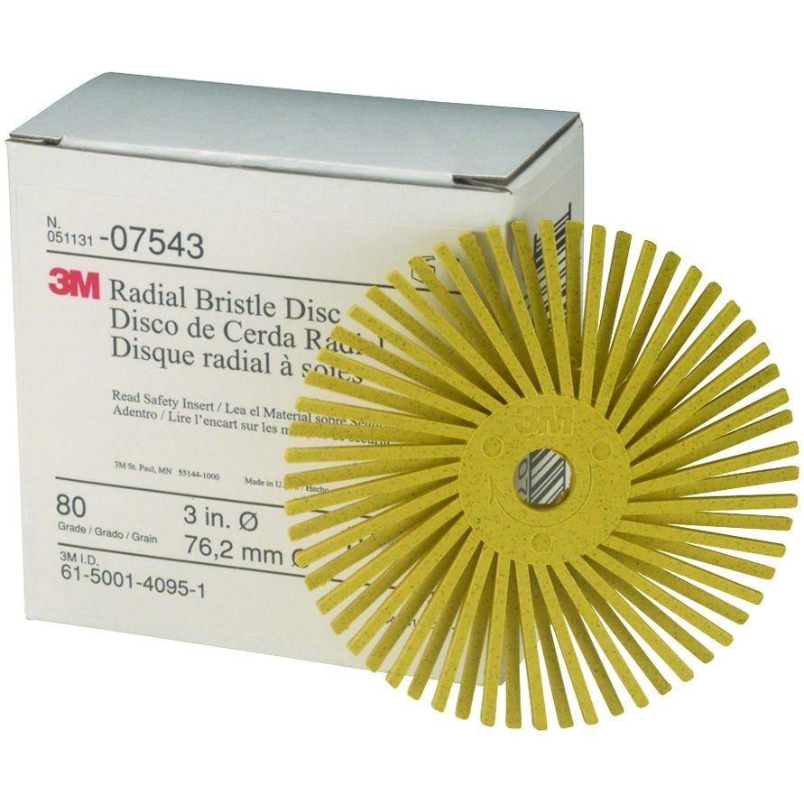 3M 3M 7100138193 Scotch-brite Bristle Disc 3 in 80 Grit