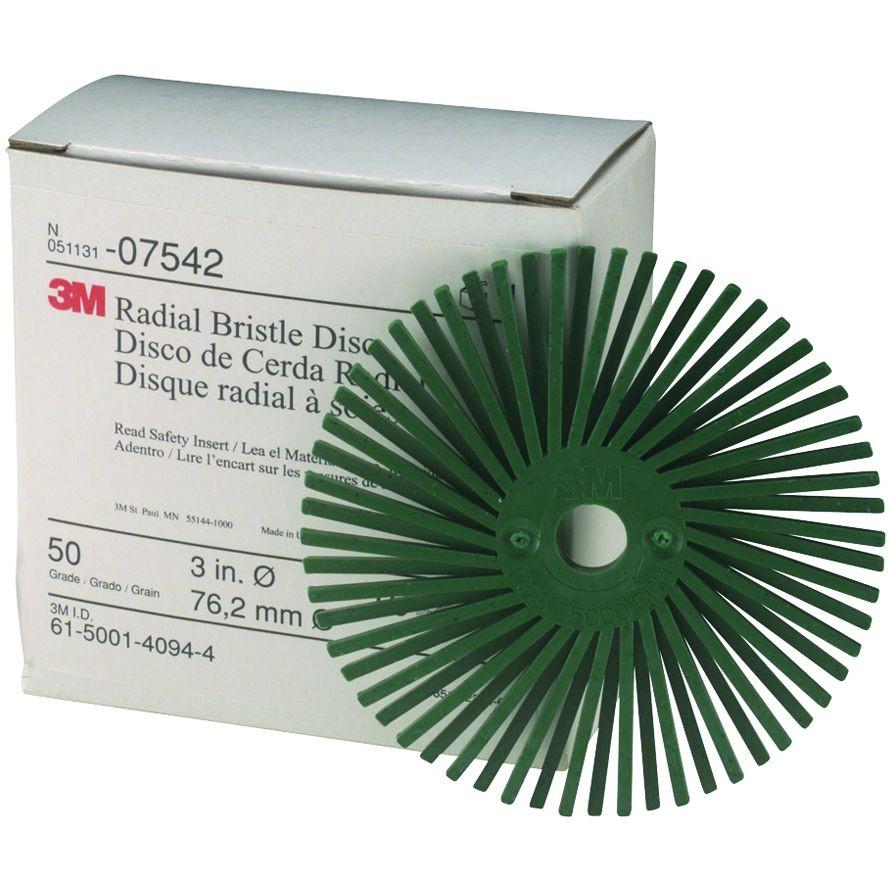 3M 3M 7100138325 Scotch-brite Bristle Disc 3 Inch 50 Grit