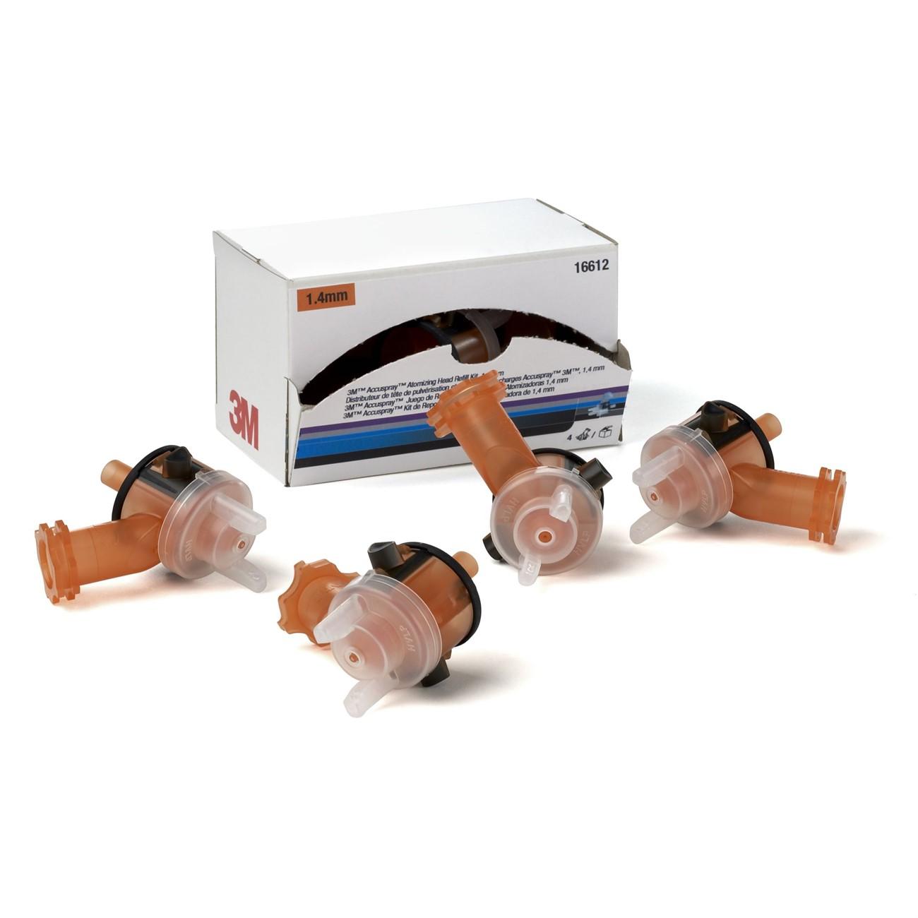 3M 3M 7100017731 Accuspray Atomizing Head Kit 1.4mm 4 Heads