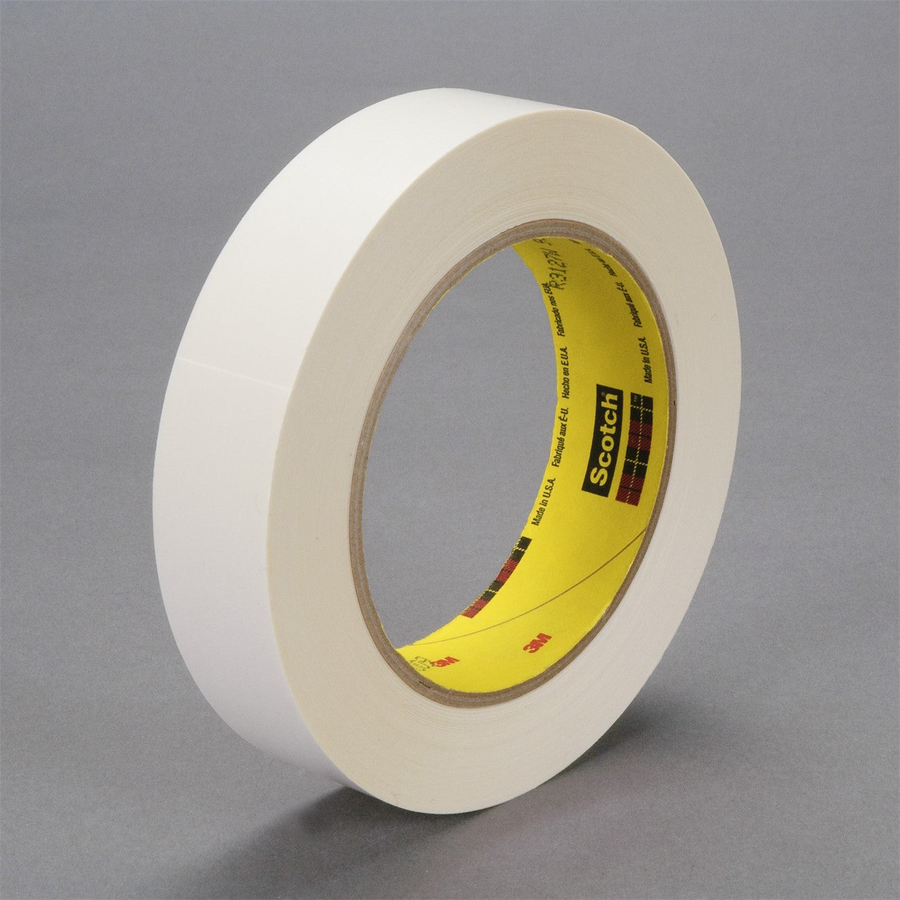 3M 3M 7100028142 Repulpable Flatback Tape White 1in X 60yd