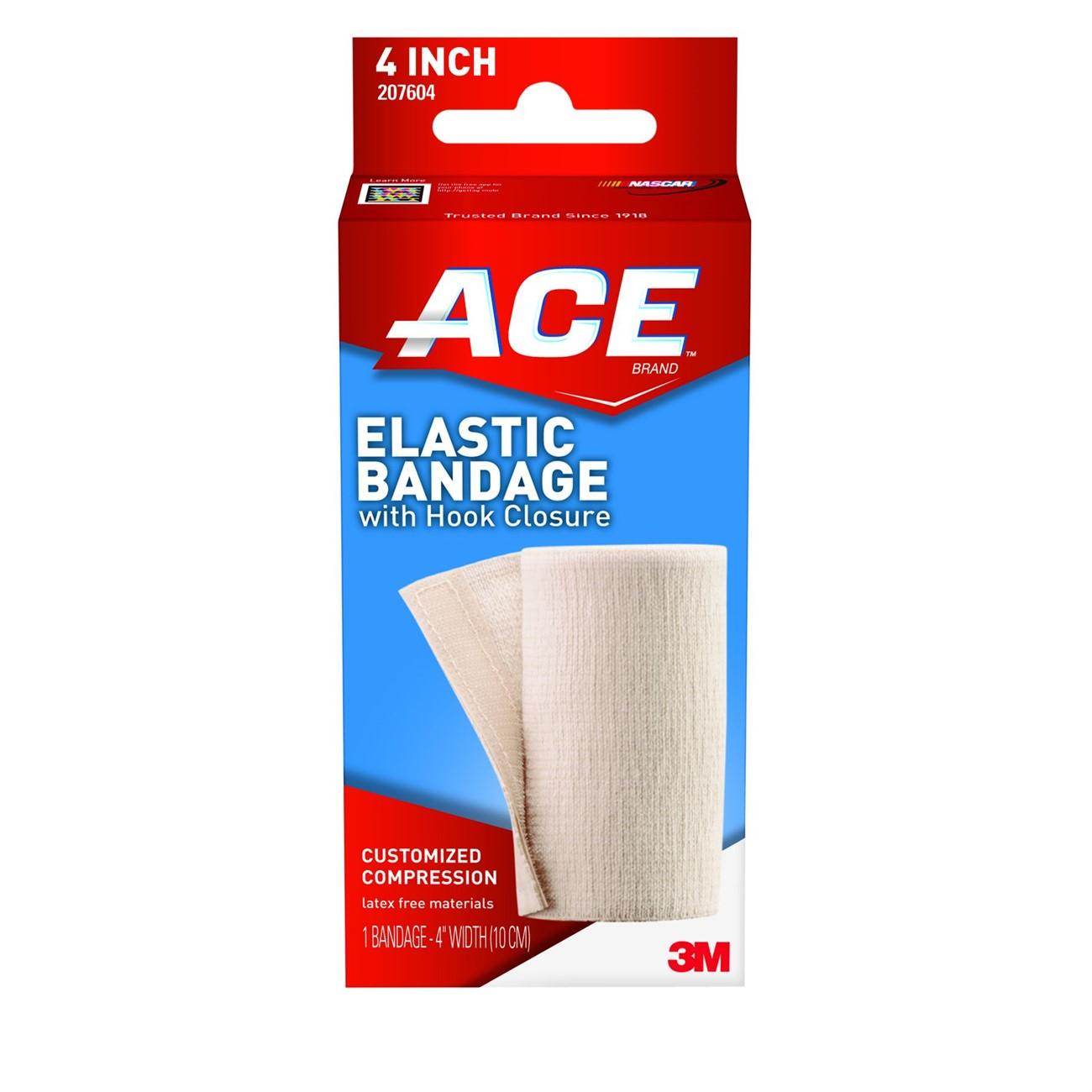 3M 3M 7100105777 Ace Elastic Bandage Hook Closure 4 Inches