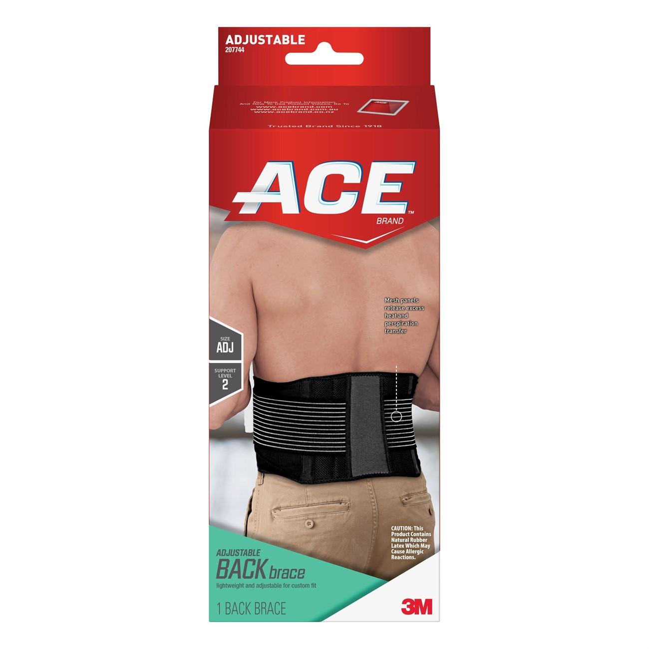 3M 3M 7010314383 Ace Back Brace Adjustable One Size