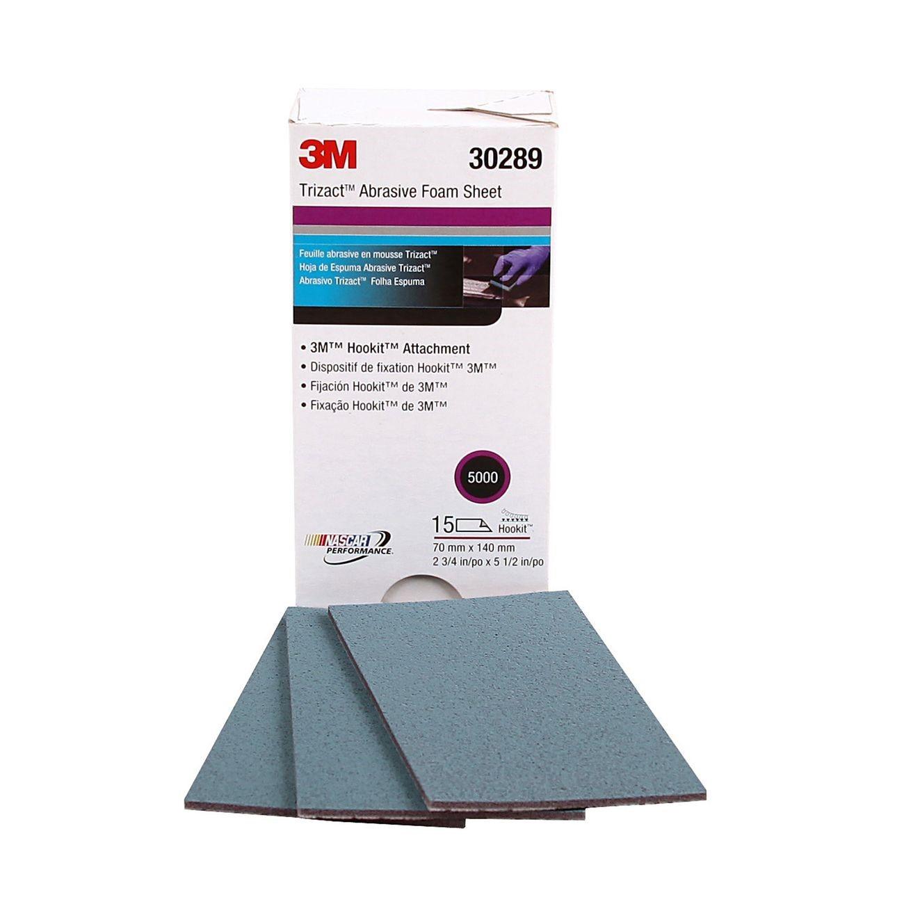 3M 3M 7000120135 Trizact Hookit Foam Sheets 5000 Grit