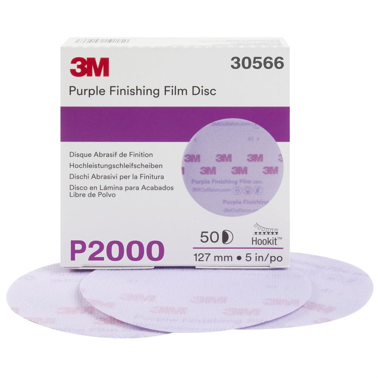 3M 3M 7100122773 Hookit Finishing Film Disc 5 Inch P2000