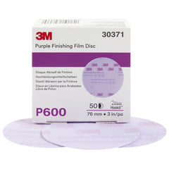 3M 3M 7100122790 Hookit 260L 3 Inch P600 Abrasive Disc