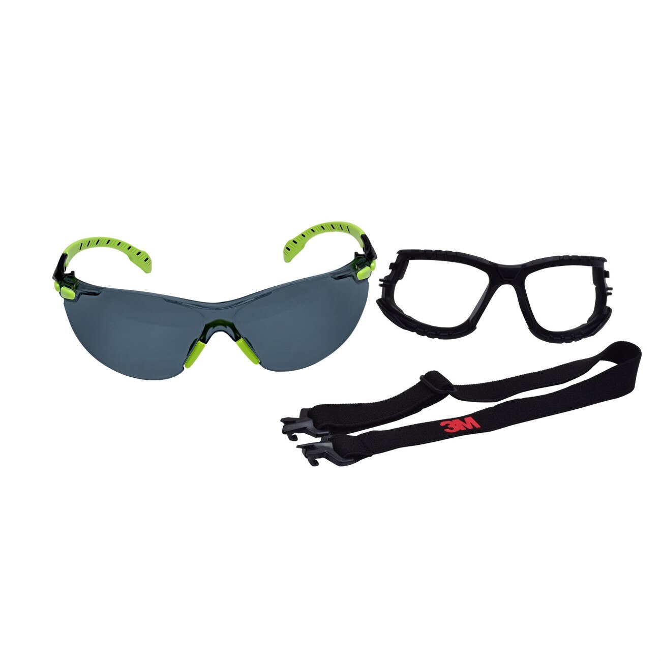 3M 3M 7010341346 Safety Glasses Gray Anti-fog Anti-scratch