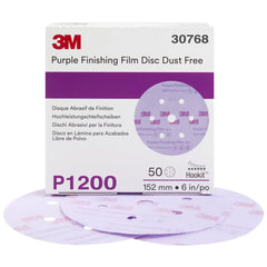 3M 3M 7100122777 Hookit 260L Disc 6 Inch P1200 Ao