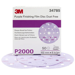 3M 3M 7100123057 Hookit 260L 6 Inch P2000 Abrasive Disc