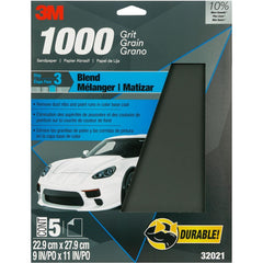 3M 3M 7010328060 Wetordry Sandpaper 1000 Grit 9x11 in