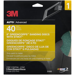 3M 3M 7000120023 Sanding Disc 8 Inch 40 Grit Ceramic Ao