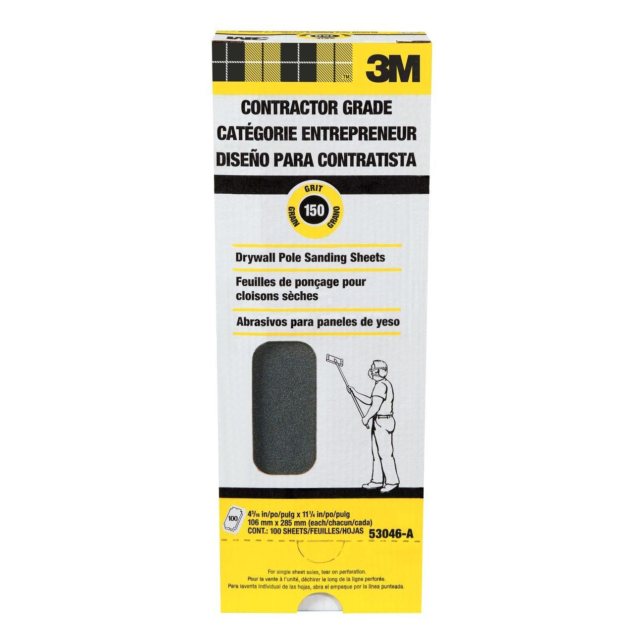 3M 3M 7010340446 Drywall Sanding Sheets 4.19x11.25 in