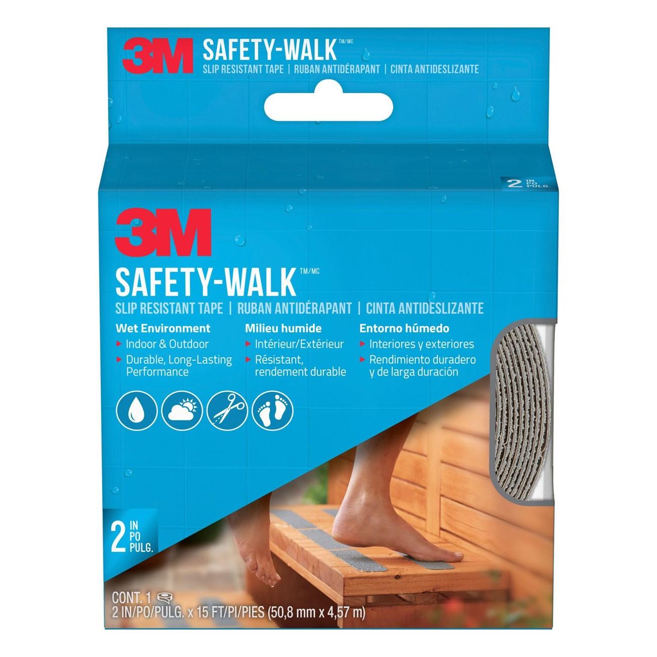 3M 3M 7100173140 Safety Walk Tread 2x180 Inches Gray Roll